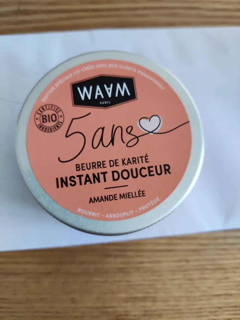 WAAM - Beurre de karité instant douceur