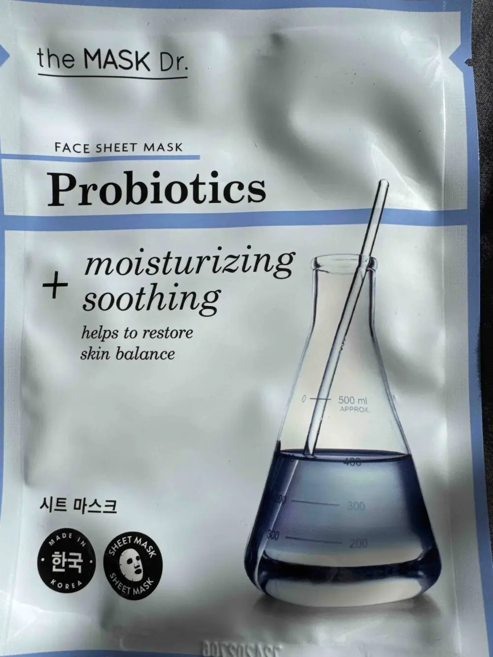 TH MASK DR. - Probiotics - Face sheet mask 