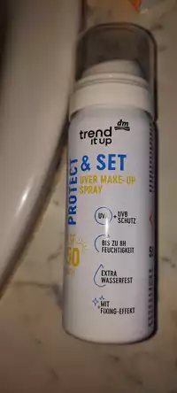 TREND IT UP - Protect & set - Over make-up spray LSF 50
