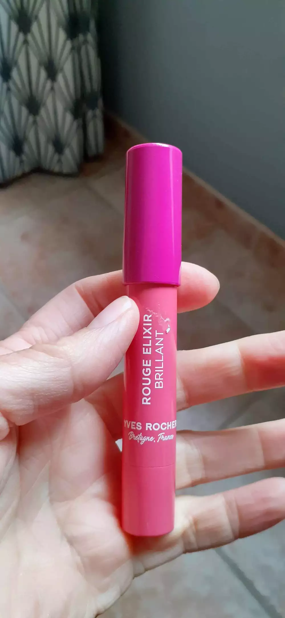 YVES ROCHER - Rouge elixir brillant 12 rose fuchia