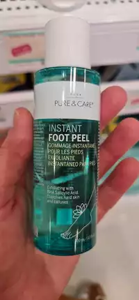 PURE & CARE - Gommage instantané pour les pieds