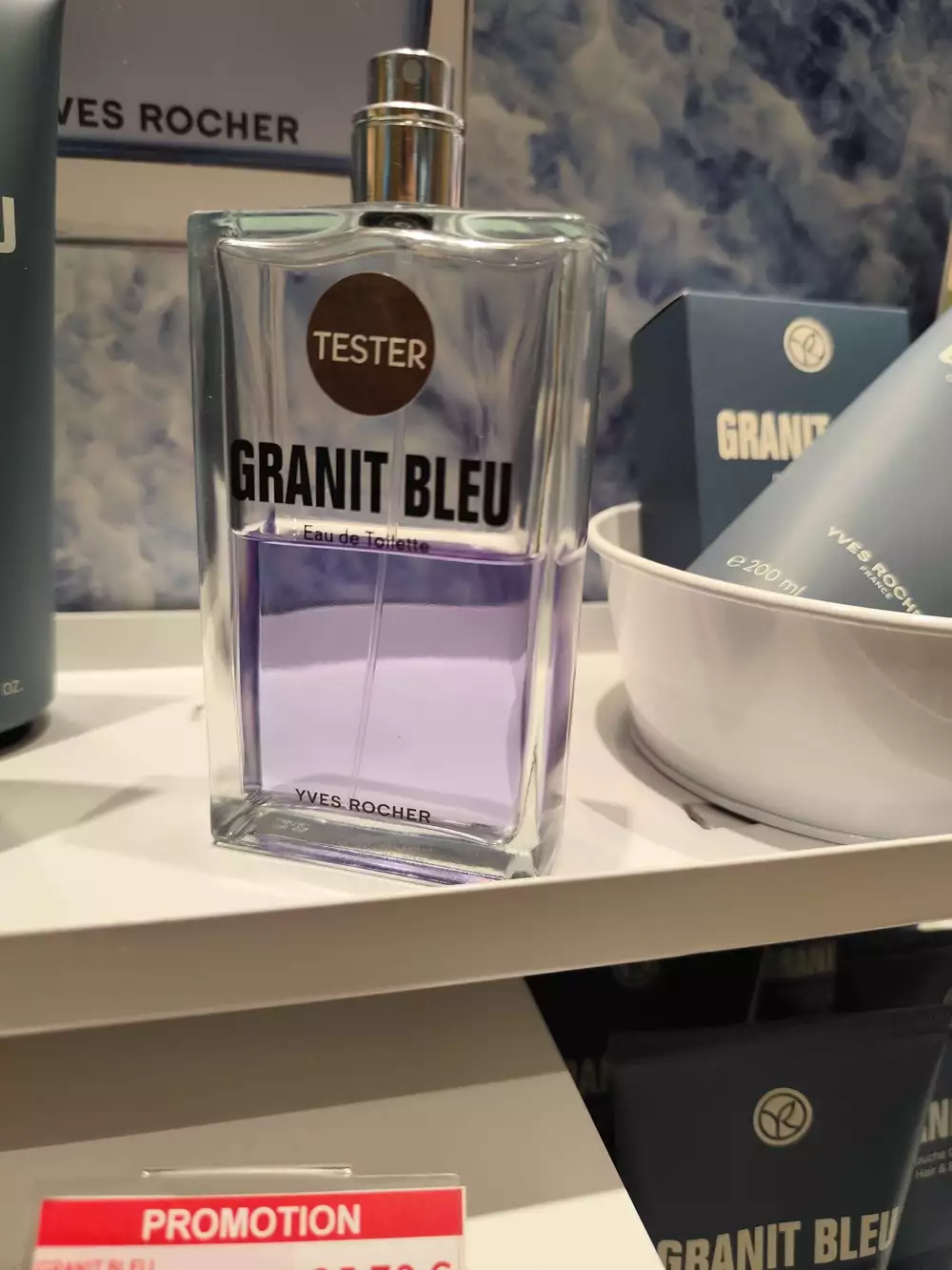 YVES ROCHER - Granit bleu - Eau de toilette
