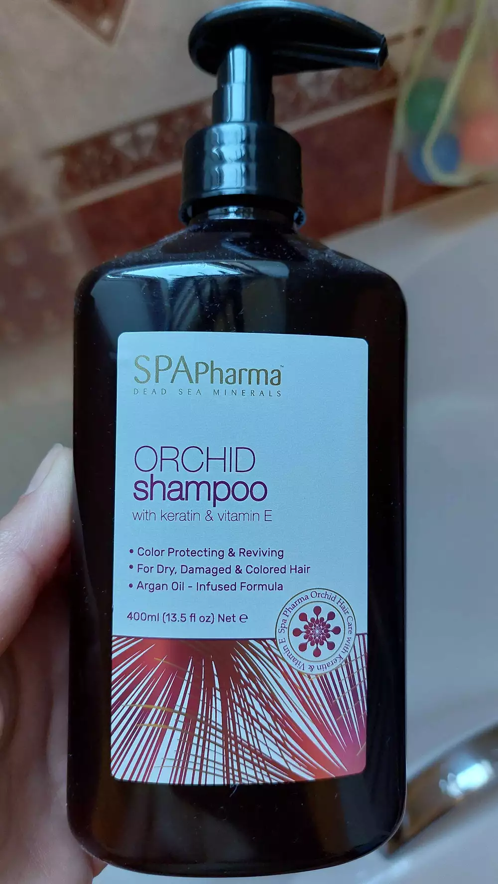 SPA PHARMA - Orchid shampoo with keratin & vitamin E