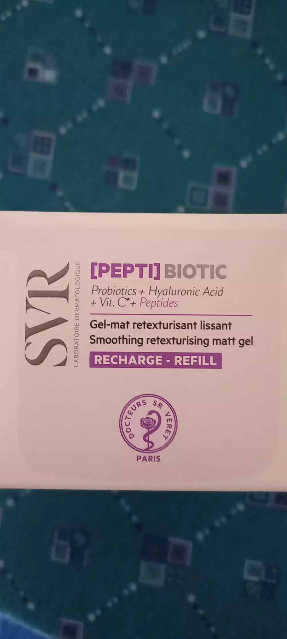 SVR - Pepti biotic - Gel mat retexturisant lissant