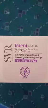 SVR - Pepti biotic - Gel mat retexturisant lissant