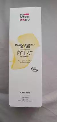 MADEMOISELLE BIO - Eclat vitamine C - Masque peeling unifiant