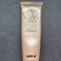 SUBLIMON - Or infinite - Masque restructure & protège solaire