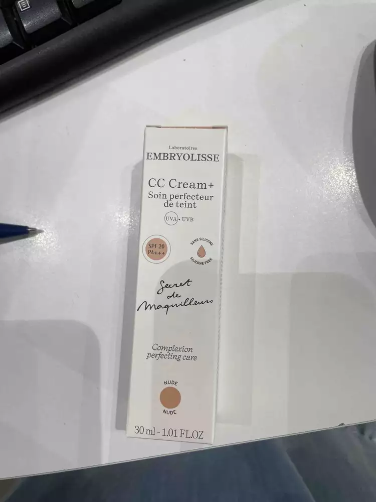 LABORATOIRES EMBRYOLISSE - CC cream+ soin perfecteur de teint SPF20
