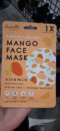 DANIELLE CREATIONS - Mango face mask