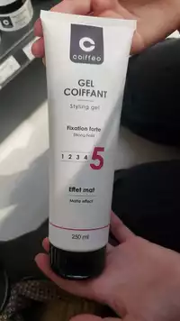 COIFFEO - Gel coiffant fixation forte 5 effet mat