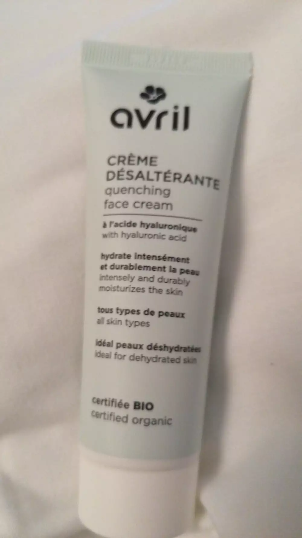 AVRIL - Crème désaltérante - Face cream