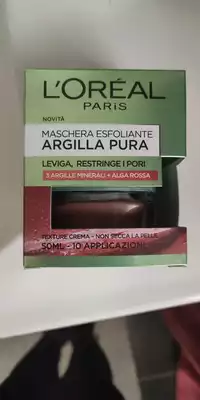 L'ORÉAL - Maschera esfoliante argilla pura