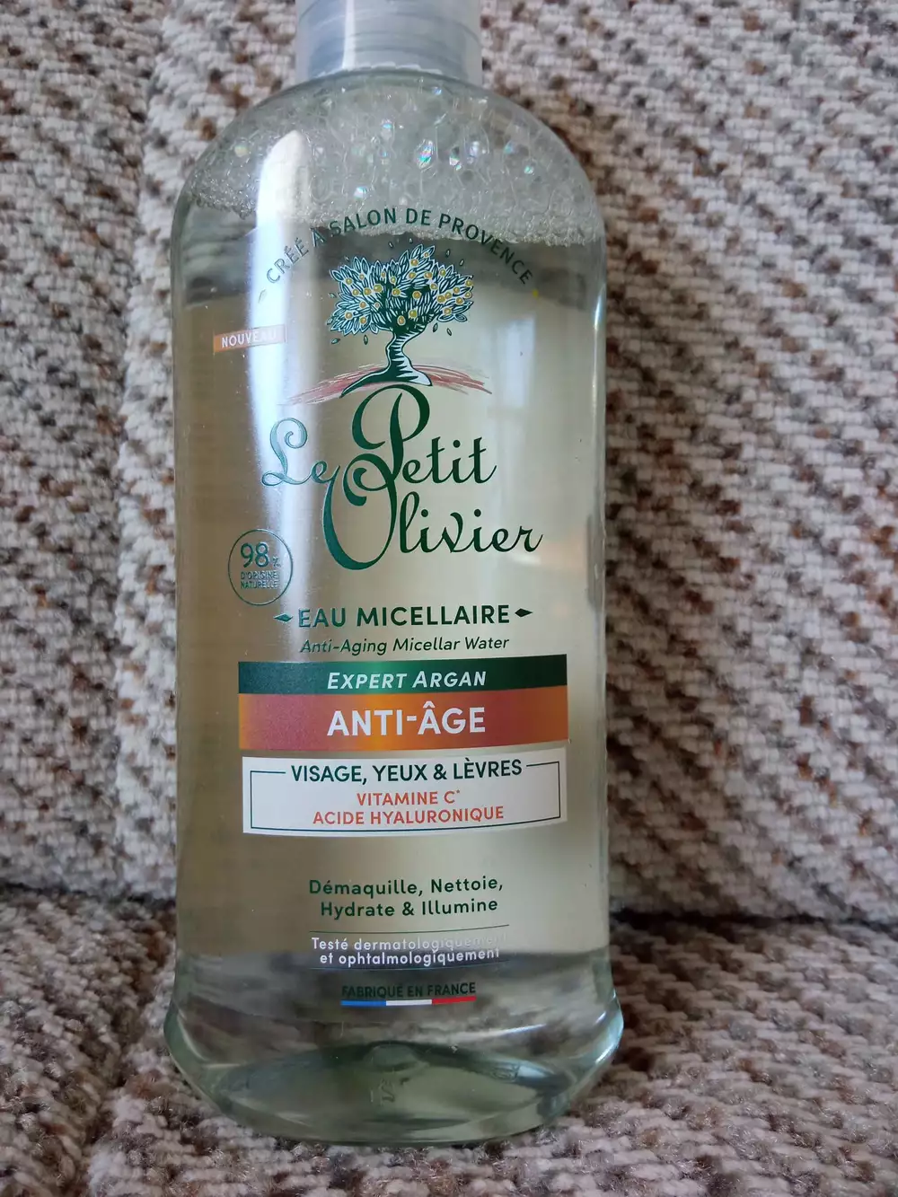 LE PETIT OLIVIER - Expert argan anti-âge - Eau micellaire