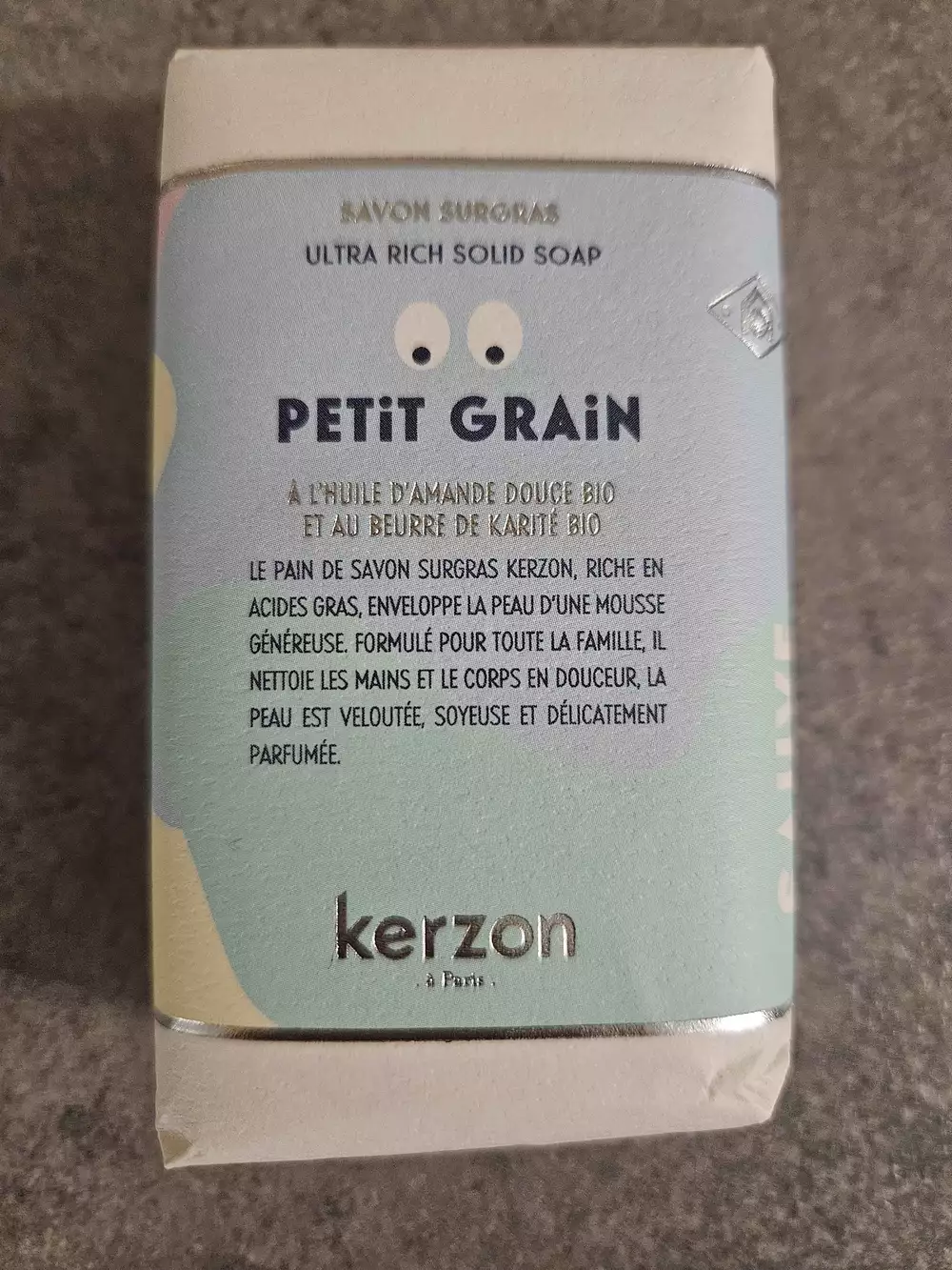 KERZON - Petit grain - Savon surgras