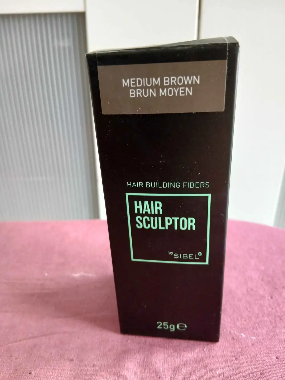 SIBEL - Hair sculptor - Hair building fibers Brun moyen