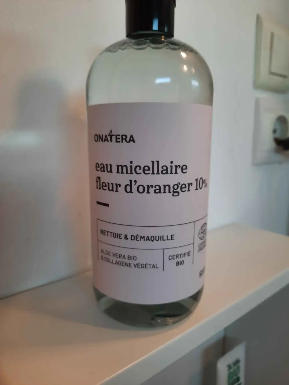 ONATERA - Eau micellaire fleur d'oranger 10%