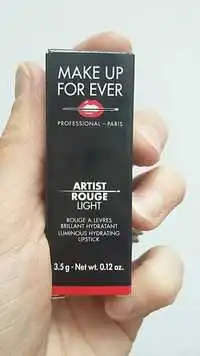 MAKE UP FOR EVER - Artist rouge light - Rouge à lèvres brillant hydratant