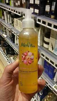MELVITA - Nectar de roses - Huile lactée démaquillante bio