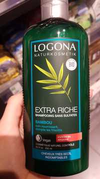 LOGONA - Shampooing extra riche bambou bio