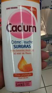 CADUM - Surgras crème douche huile d'amandes douces bio et miel de fleurs