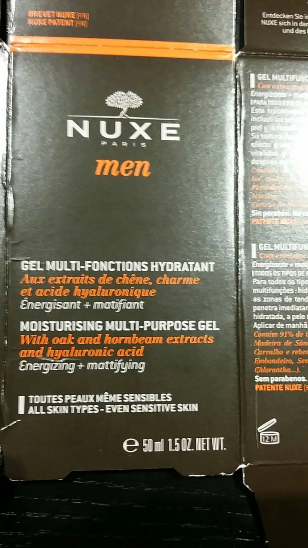 NUXE - Men - Gel multi-fonctions hydratant