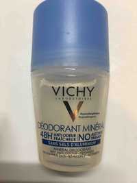 VICHY - Déodorant minéral sans sel d'aluminium
