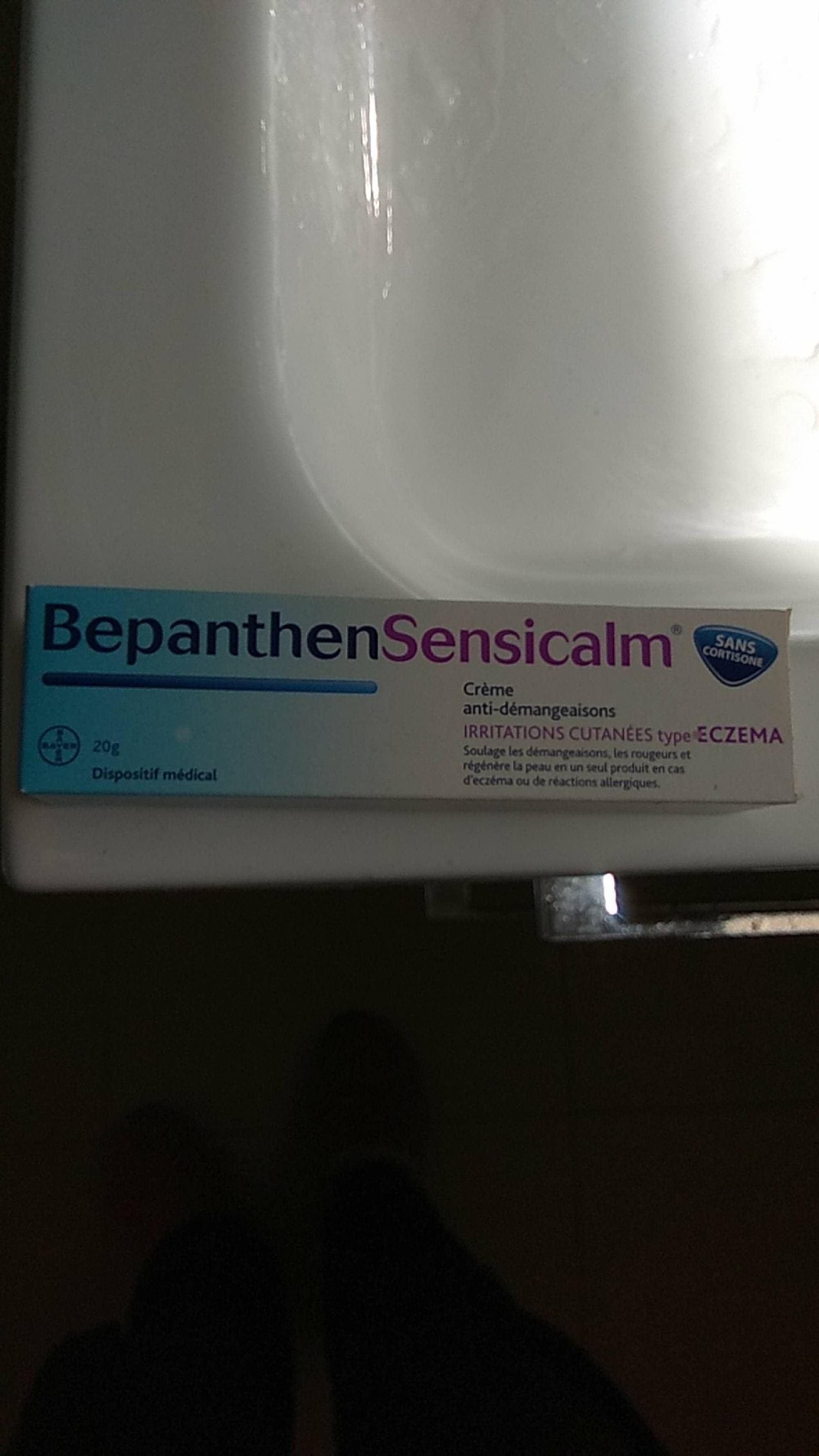 Bepanthen Sensicalm Crème Eczéma Anti-Démangeaisons sans Cortisone 50g