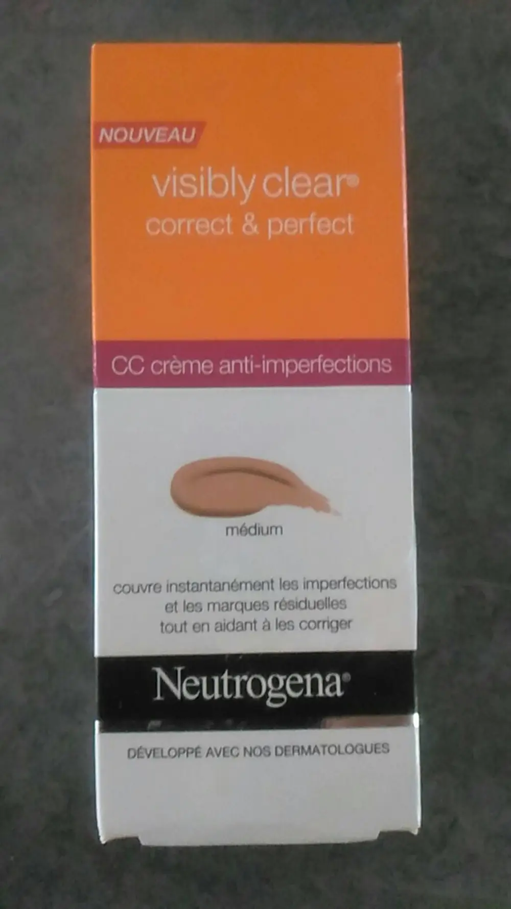 NEUTROGENA - Visibly clear - CC crème anti-imperfections