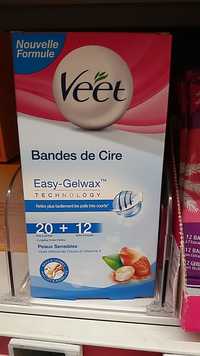 VEET - Easy-Gelwax 20 + 12 bandes de cire corps