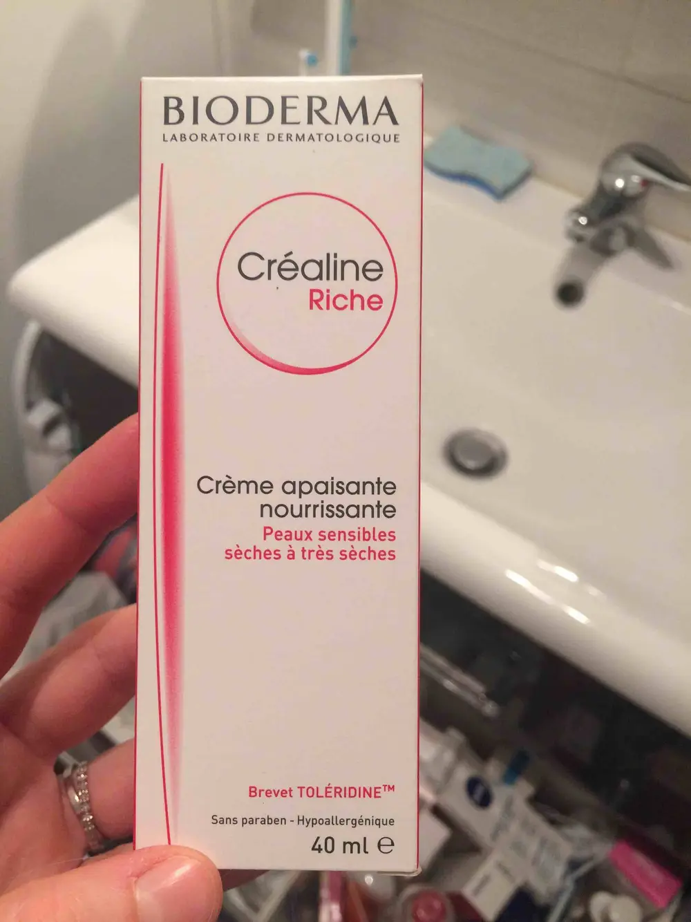 BIODERMA - Créaline - Crème apaisante nourrissante