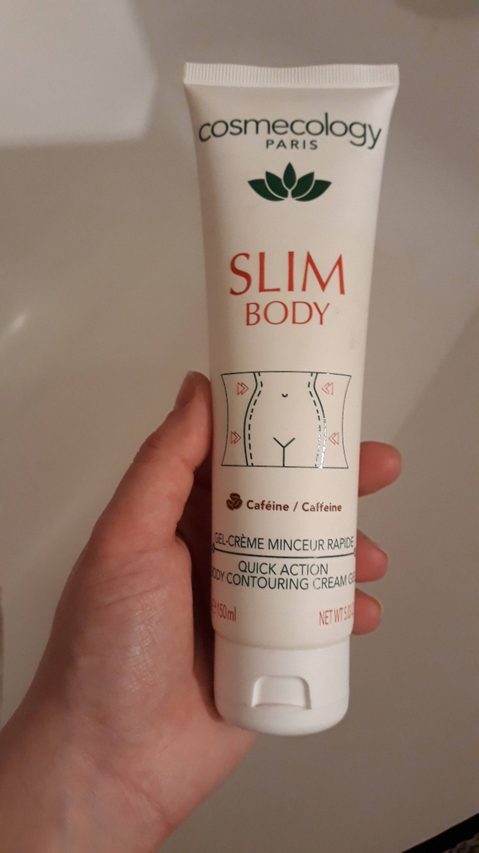 COSMECOLOGY - Slim body - Gel-crème minceur rapide à la caféine