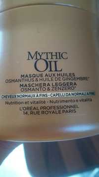 L'ORÉAL - Mythic Oil - Masque aux huiles