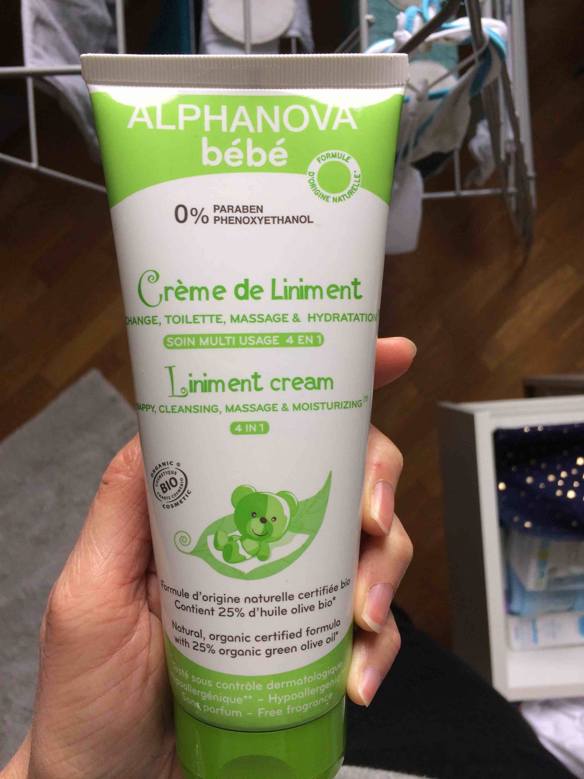 ALPHANOVA - Crème de liniment