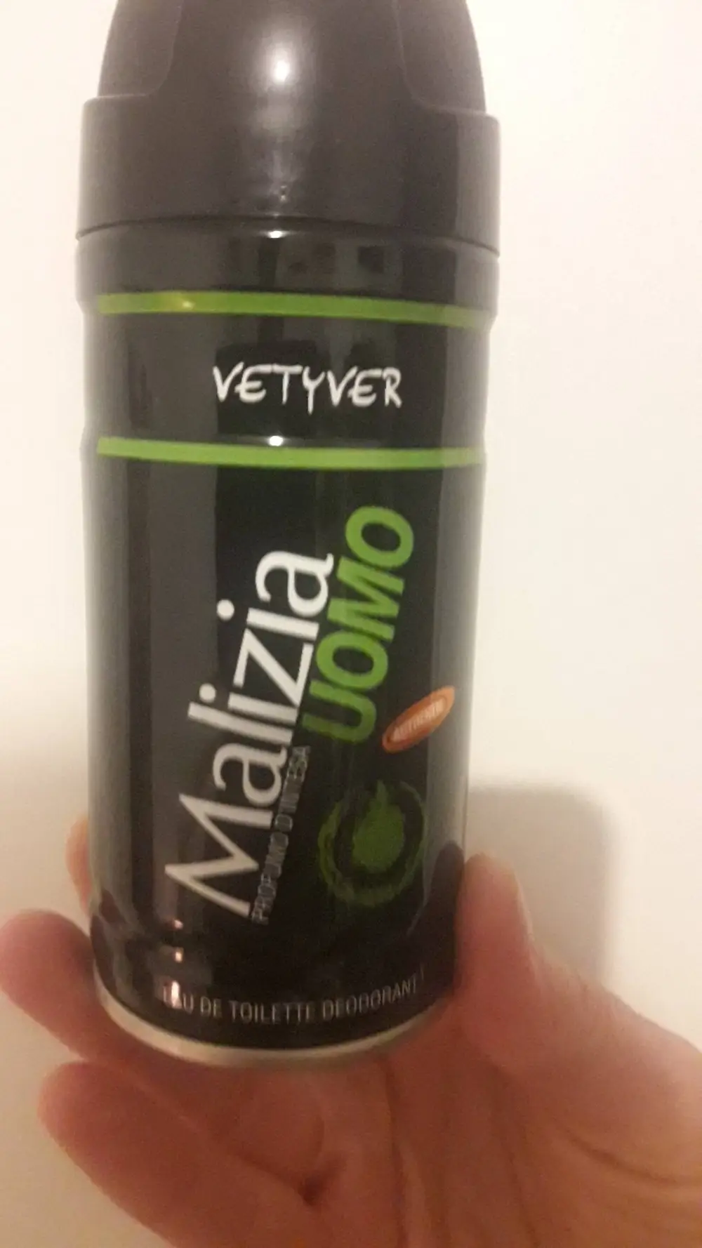 MALIZIA UOMO - Vetyver - Eau de toilette déodorant