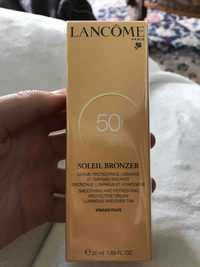 LANCÔME - Soleil bronzer - Crème protectrice lissante et rafraîchissante SPF 50