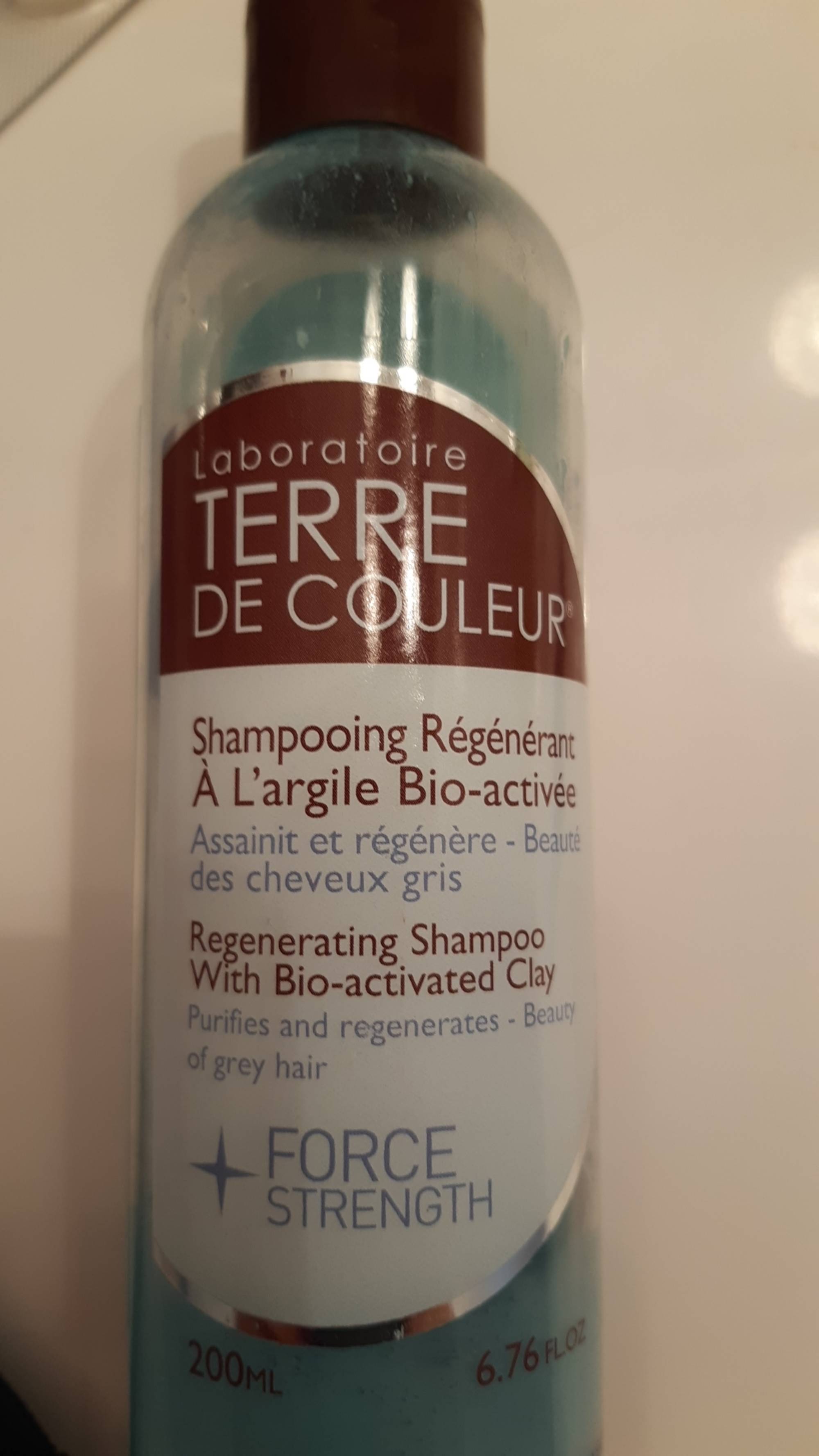 TERRE DE COULEUR - Shampooing régénérant à l'argile bio-activée