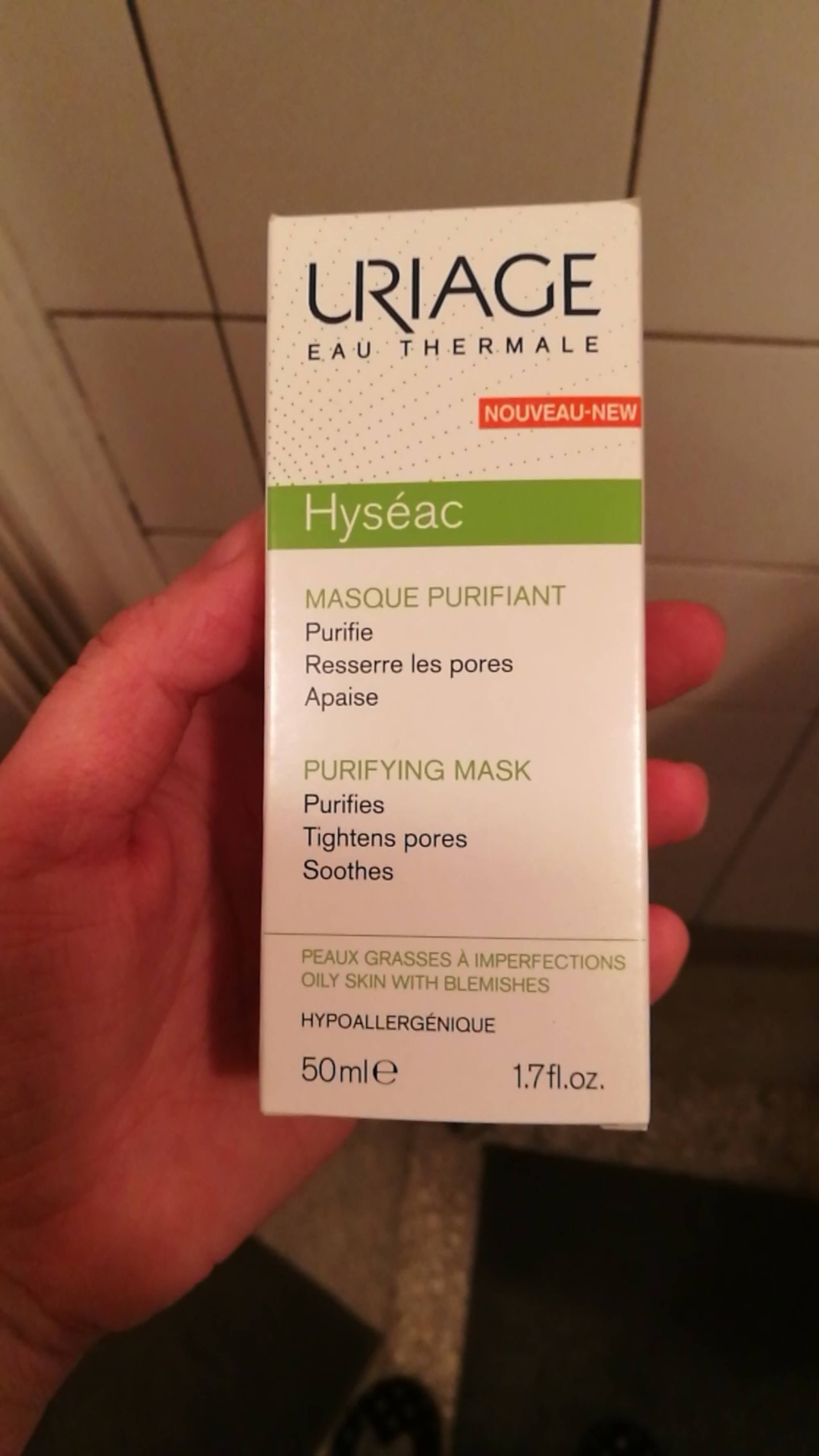 URIAGE - Hyséac - Masque purifiant