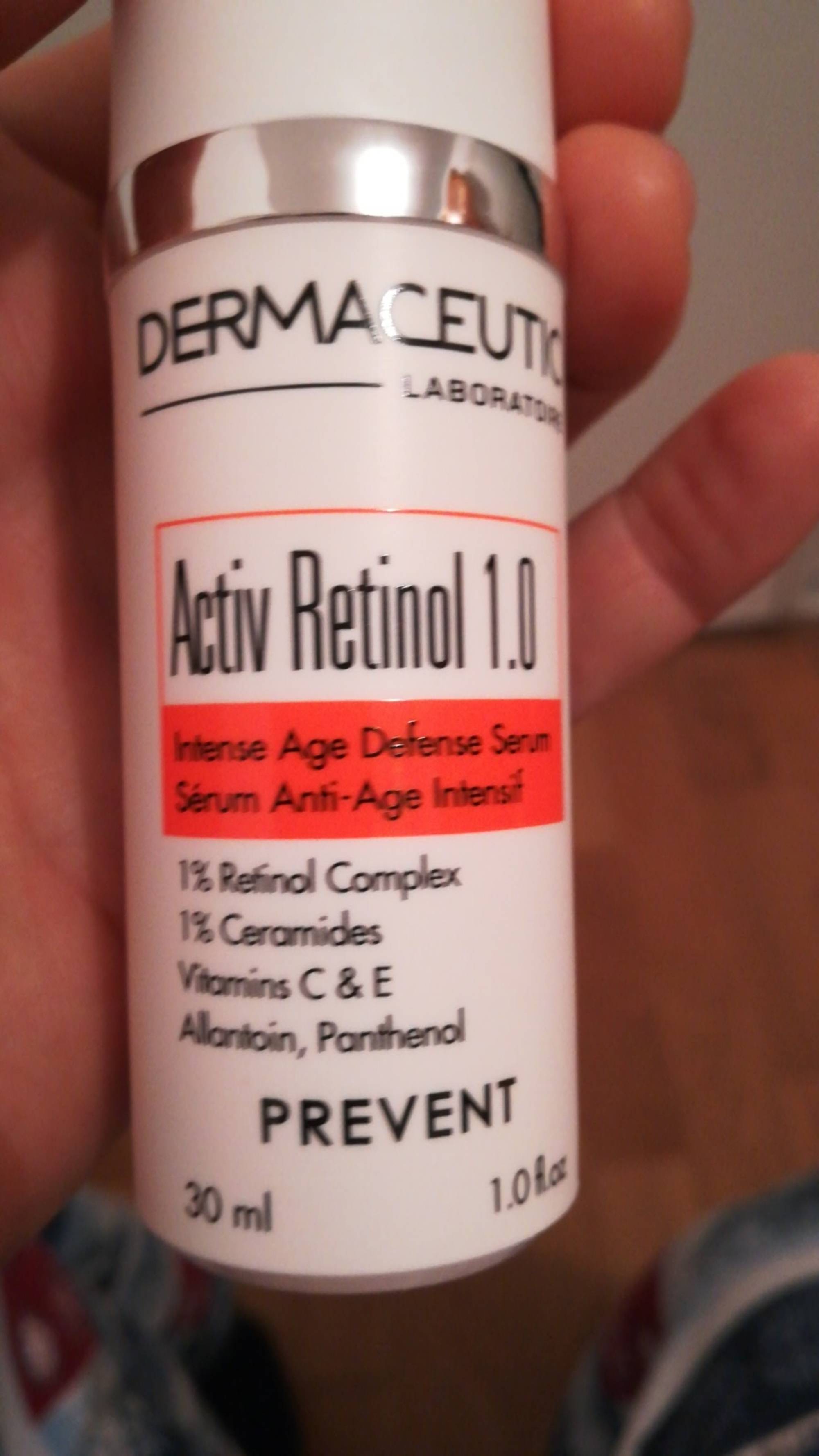 DERMACEUTIC - Activ retinol 1.0 - Sérum anti-âge intensif