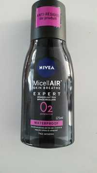 NIVEA - MicellAir skin breathe - Démaquillant yeux O2 oxygénation