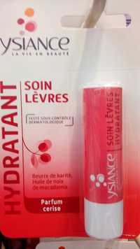 YSIANCE - Parfum cerise - Soin lèvres hydratant