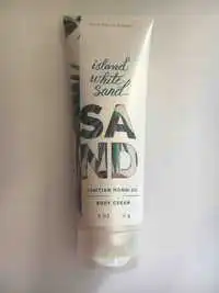 BATH & BODY WORKS - Island white sand - Tahitian monoi oil body cream