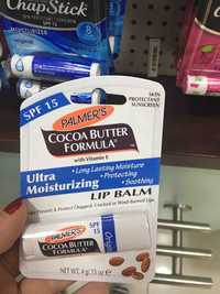 PALMER'S - Cocoa butter formula - Ultra moisturizing lip balm spf 15