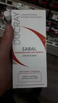 DUCRAY - Sabal - Shampooing traitant sébo-régulateur