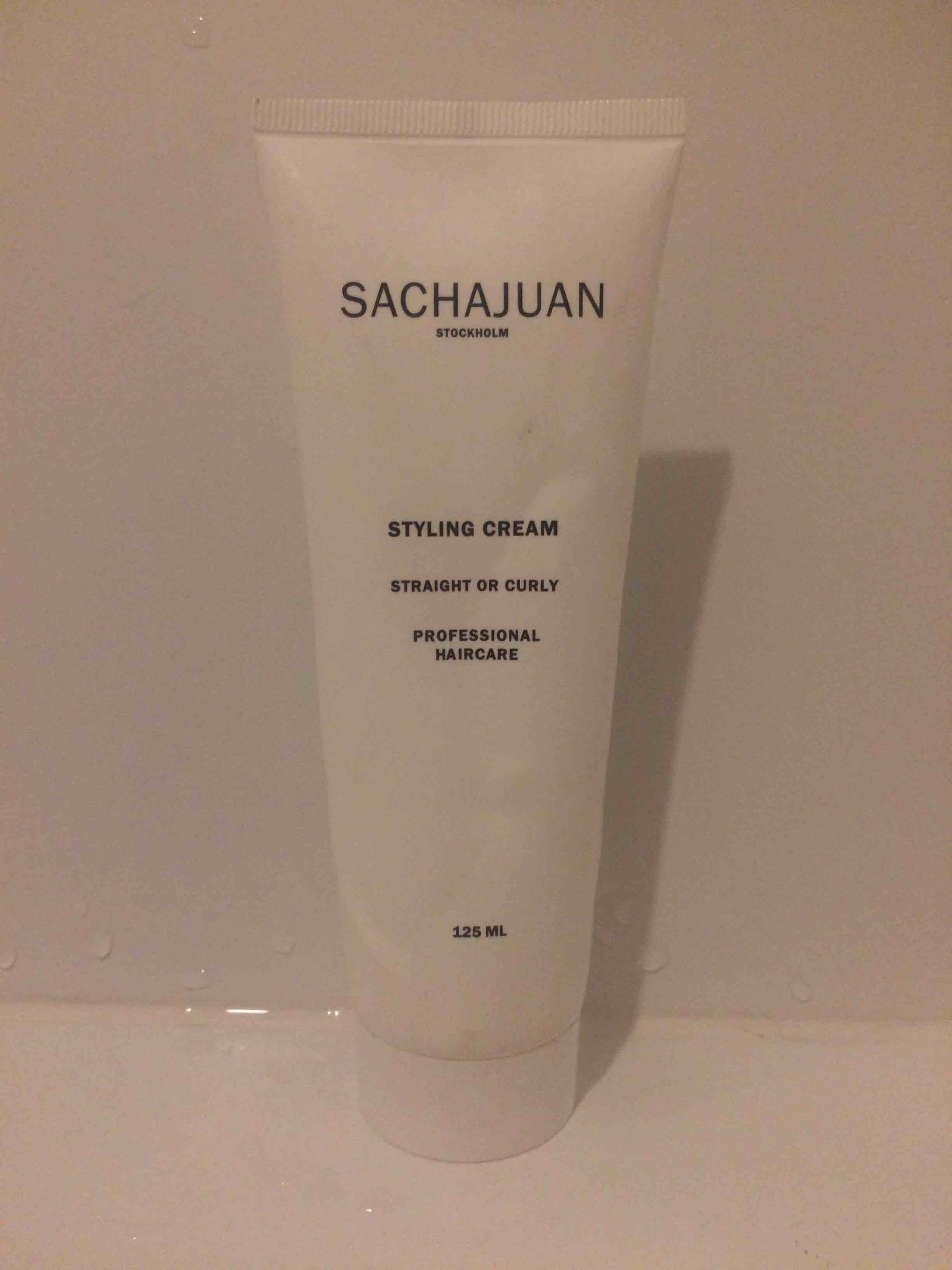 SACHAJUAN - Styling cream - Straight or curly