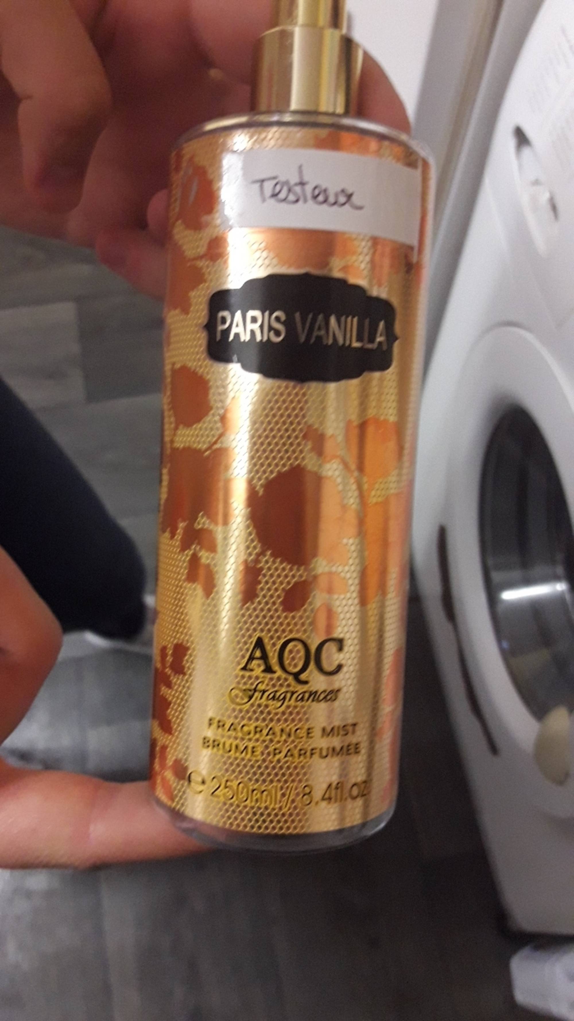 AQC FRAGRANCES - Paris vanilla brume parfumée