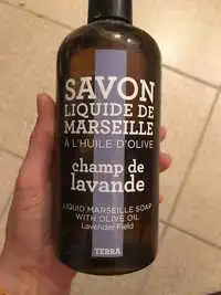 TERRA - Savon liquide de marseille à l'huile d'olive