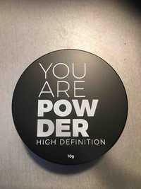 YOU ARE - Powder high definition