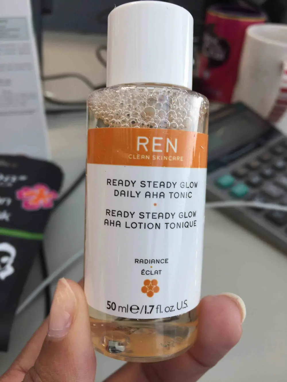 REN - Ready steady glow - AHA lotion tonique