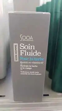 SOOA - Soin Homme -  Soin fluide pour la barbe