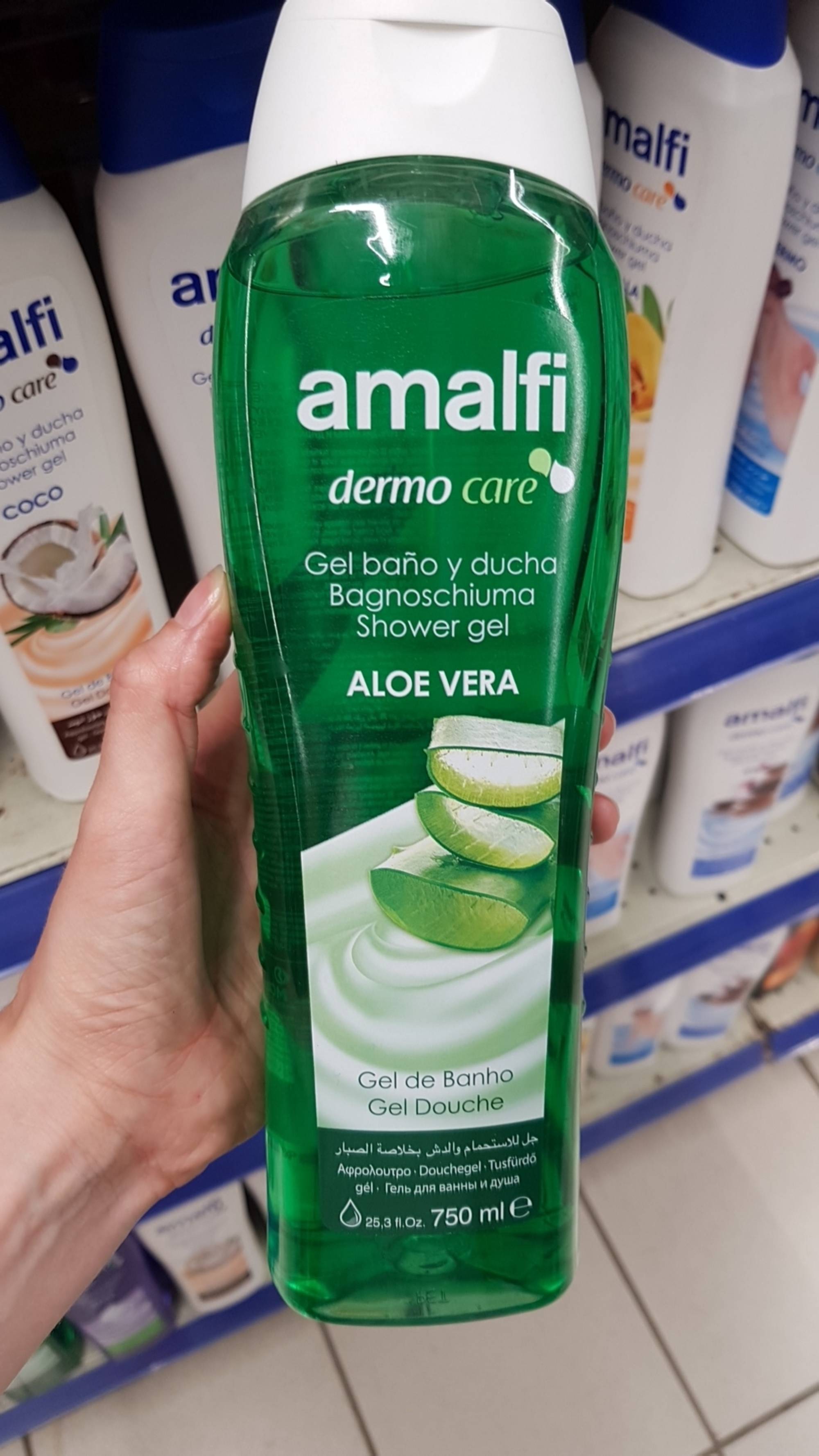 AMALFI - Aloe vera - Shower gel